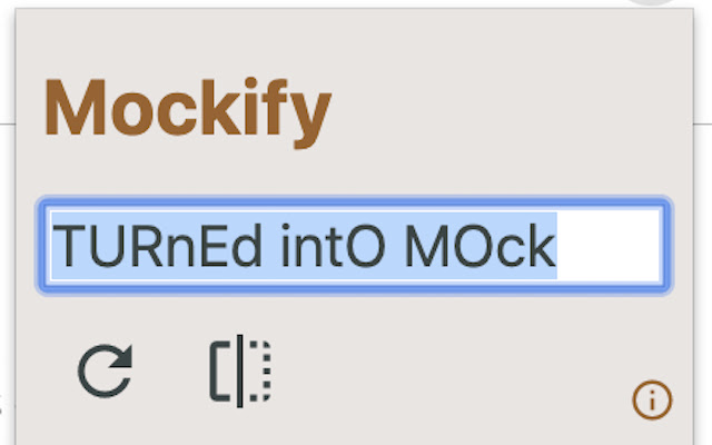 Mockify  from Chrome web store to be run with OffiDocs Chromium online