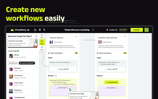 Modelize GPT prompts anywhere  from Chrome web store to be run with OffiDocs Chromium online