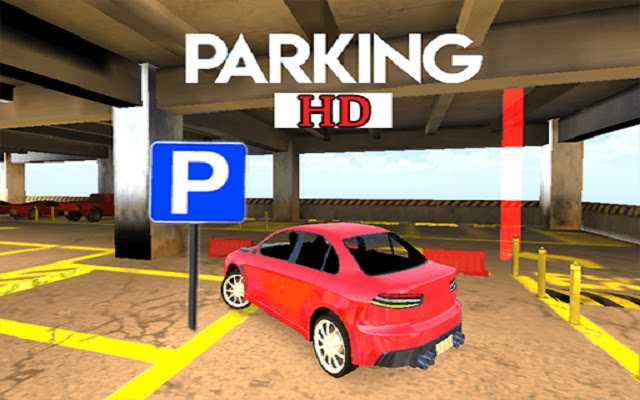 Nowoczesny parking samochodowy HD ze sklepu internetowego Chrome, który można uruchomić za pomocą OffiDocs Chromium online