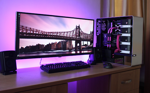 Modern Gaming Rig  from Chrome web store to be run with OffiDocs Chromium online