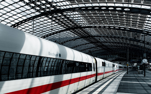 Modern Train Station  from Chrome web store to be run with OffiDocs Chromium online