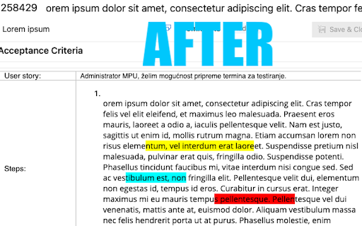 Modify Azure DevOps workitem colors.  from Chrome web store to be run with OffiDocs Chromium online