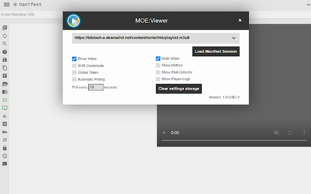MOE:Viewer Manifest Redirect  from Chrome web store to be run with OffiDocs Chromium online