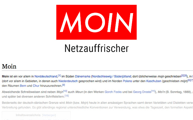 MOIN  from Chrome web store to be run with OffiDocs Chromium online