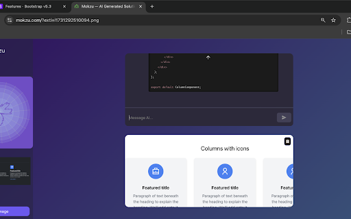 Mokzu  from Chrome web store to be run with OffiDocs Chromium online