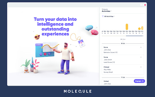 Molequle  from Chrome web store to be run with OffiDocs Chromium online