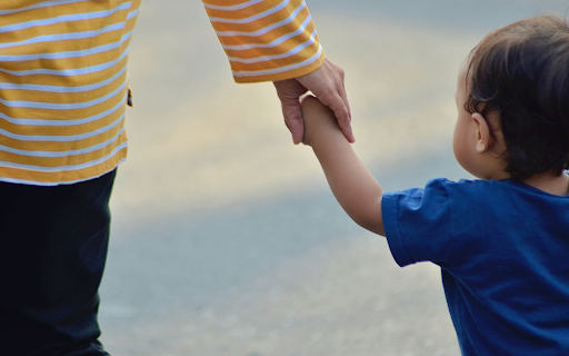 Mom holds my hand  from Chrome web store to be run with OffiDocs Chromium online