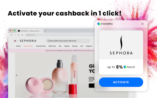Monetha  from Chrome web store to be run with OffiDocs Chromium online