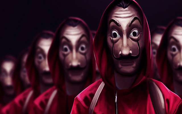 Money Heist  from Chrome web store to be run with OffiDocs Chromium online
