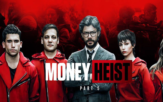 Money Heist Theme  from Chrome web store to be run with OffiDocs Chromium online
