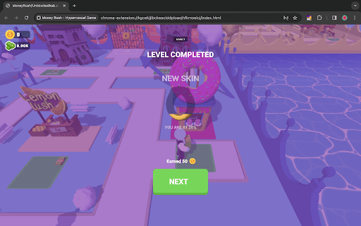Money Rush Hypercasual Game  from Chrome web store to be run with OffiDocs Chromium online