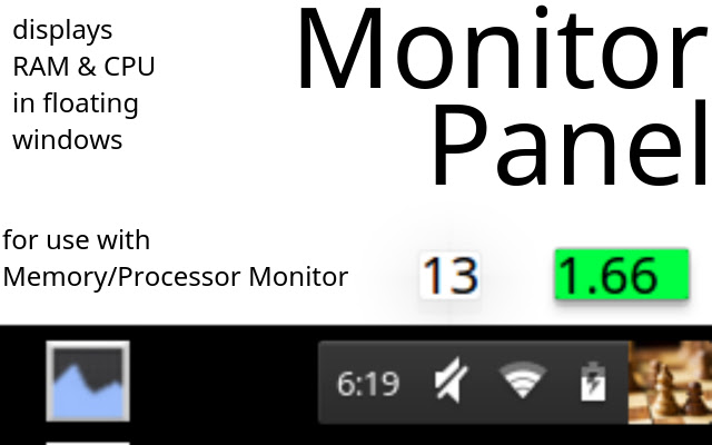 Monitor Panel  from Chrome web store to be run with OffiDocs Chromium online