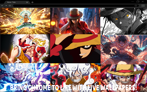 Monkey D. Luffys Multiple Movements Live Wallpaper  from Chrome web store to be run with OffiDocs Chromium online