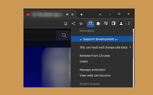 MonoBass  from Chrome web store to be run with OffiDocs Chromium online