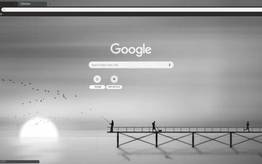 Monochrome Boardwalk  from Chrome web store to be run with OffiDocs Chromium online