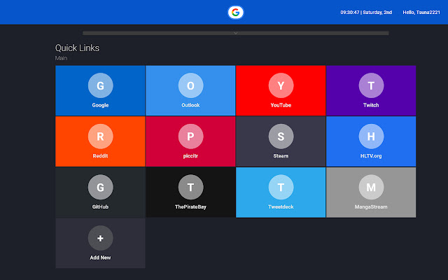 Monotone Tab  from Chrome web store to be run with OffiDocs Chromium online