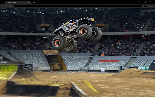 Monster Jam: Extreme Air Action Compilation Live Wallpaper  from Chrome web store to be run with OffiDocs Chromium online