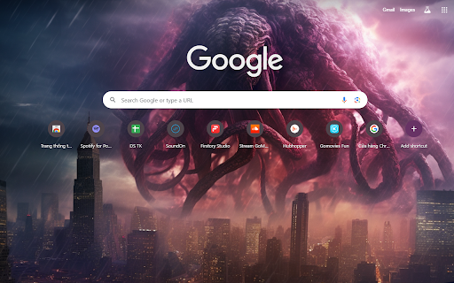 Monster World in Movie Universe with Vumoo  from Chrome web store to be run with OffiDocs Chromium online