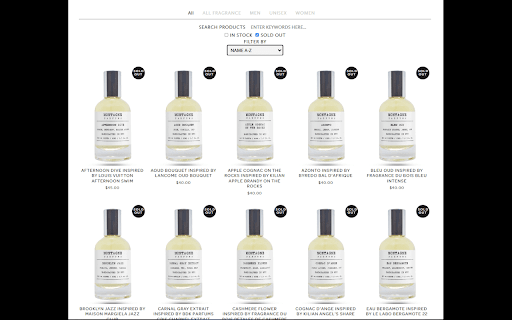 Montagne Parfums Search  from Chrome web store to be run with OffiDocs Chromium online