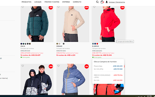 Montagne Price Helper  from Chrome web store to be run with OffiDocs Chromium online