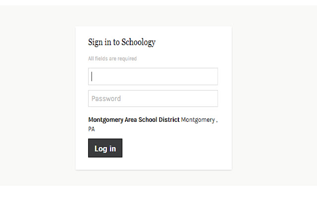 MontASD Schoology Kiosk App  from Chrome web store to be run with OffiDocs Chromium online
