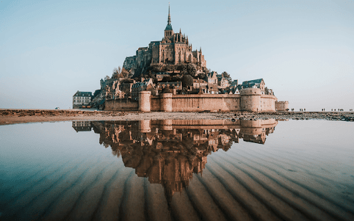Mont Saint Michel  from Chrome web store to be run with OffiDocs Chromium online