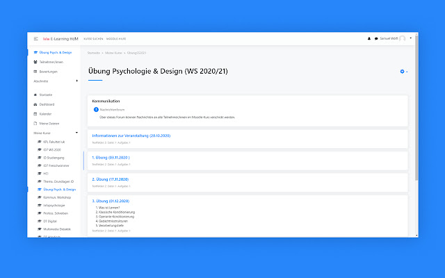 Moodle Extension  from Chrome web store to be run with OffiDocs Chromium online