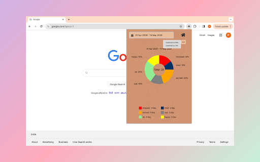 Mood Ring  from Chrome web store to be run with OffiDocs Chromium online