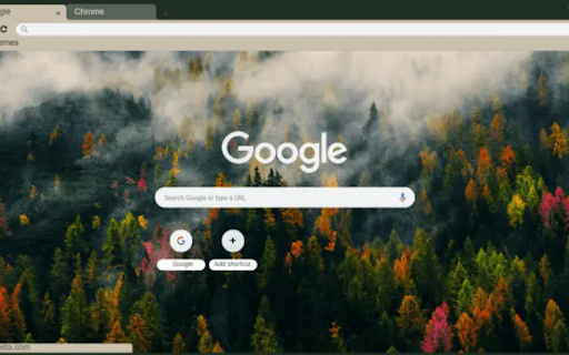 Moody Autumn Forest  from Chrome web store to be run with OffiDocs Chromium online