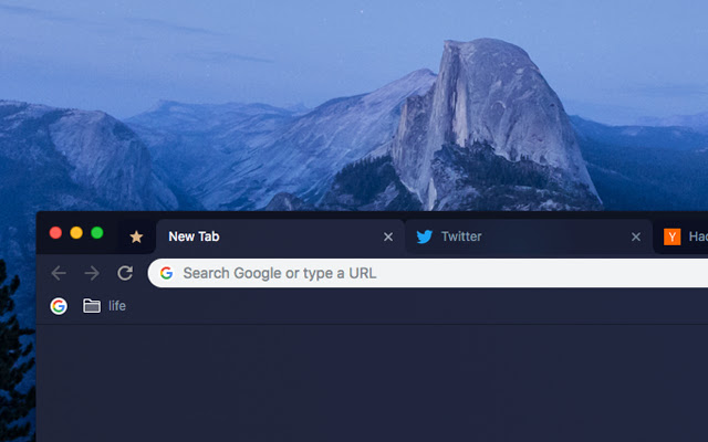 Moonlight Material Theme  from Chrome web store to be run with OffiDocs Chromium online