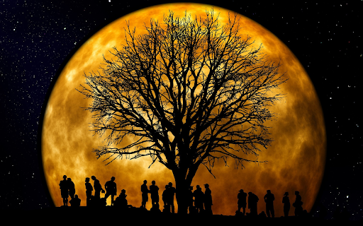 Moonlight party  from Chrome web store to be run with OffiDocs Chromium online