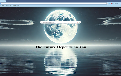 Moonlight Reflection The Future Depends on You  from Chrome web store to be run with OffiDocs Chromium online