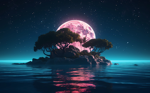 Moonlit Night on the Deserted Island  from Chrome web store to be run with OffiDocs Chromium online