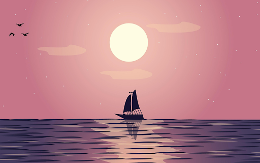 Moonlit Voyage  from Chrome web store to be run with OffiDocs Chromium online