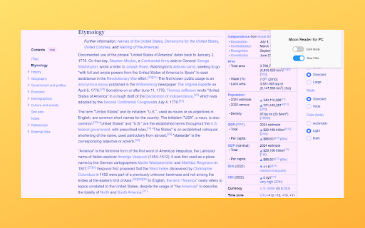 Moon Reader For PC – Eye Comfort Mode  from Chrome web store to be run with OffiDocs Chromium online