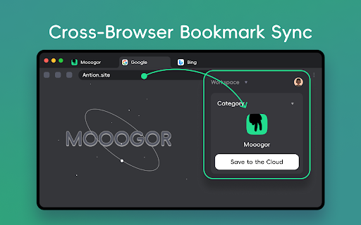 跨站快搜 Mooogor  from Chrome web store to be run with OffiDocs Chromium online