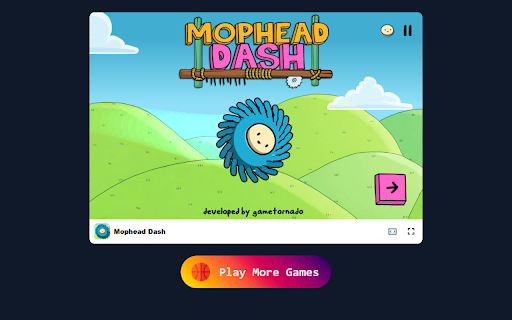 Mophead Dash Game Speed through sushi filled worlds!  from Chrome web store to be run with OffiDocs Chromium online