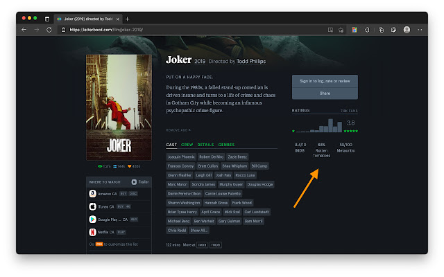 More Ratings on Letterboxd  from Chrome web store to be run with OffiDocs Chromium online