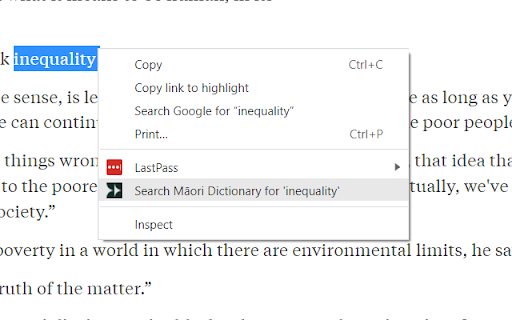 Māori Dictionary Search  from Chrome web store to be run with OffiDocs Chromium online