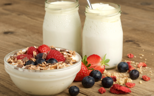 Morning Bliss: Yogurt  Cereal Delight Theme  from Chrome web store to be run with OffiDocs Chromium online