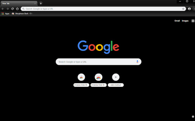 Morpheon Dark Omni  from Chrome web store to be run with OffiDocs Chromium online