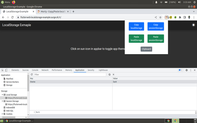 Morty  from Chrome web store to be run with OffiDocs Chromium online