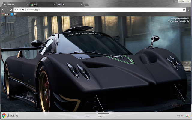 Most Wanted Super Car Pagani Zonda R  from Chrome web store to be run with OffiDocs Chromium online