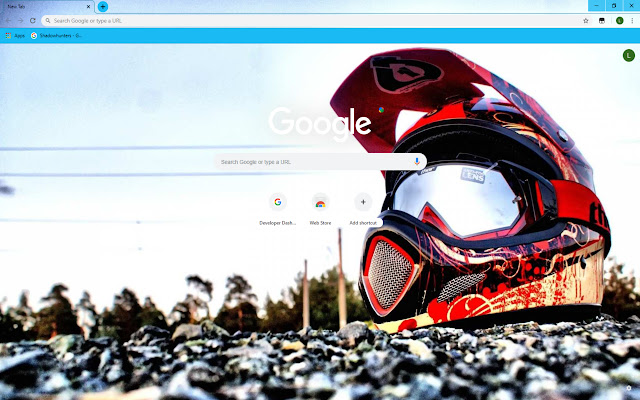 Motcross Theme  from Chrome web store to be run with OffiDocs Chromium online