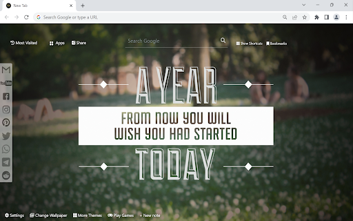 Motivational Quote Wallpaper  from Chrome web store to be run with OffiDocs Chromium online
