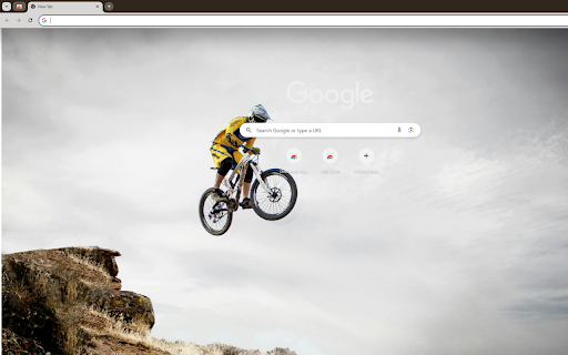 motocross rider navigating a rocky desert terrain  from Chrome web store to be run with OffiDocs Chromium online