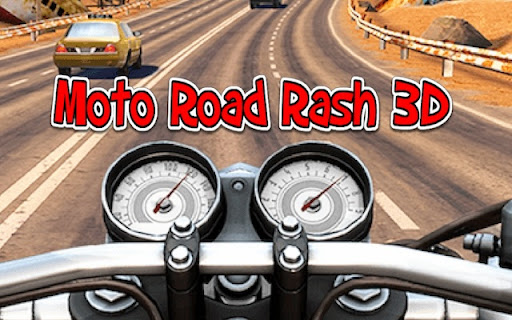 Moto Road Rash 3D Game  from Chrome web store to be run with OffiDocs Chromium online