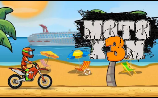 Moto X3M Bike Race Game  from Chrome web store to be run with OffiDocs Chromium online
