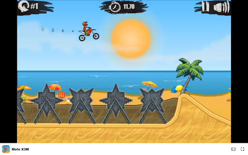 Moto X3M Game Race through levels with massive obstacles!  from Chrome web store to be run with OffiDocs Chromium online