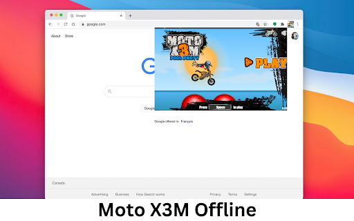Moto X3M Offline  from Chrome web store to be run with OffiDocs Chromium online